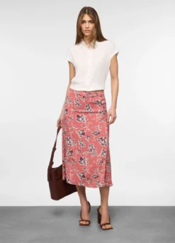 Camicia kimono regular fit con collo alla francese donna