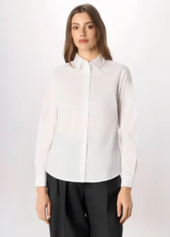 Camicia misto cotone donna