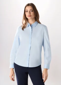 Camicia misto cotone donna