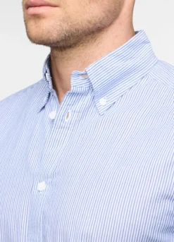 Camicia oxford regular fit con colletto button down uomo
