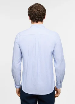Camicia oxford regular fit con colletto button down uomo