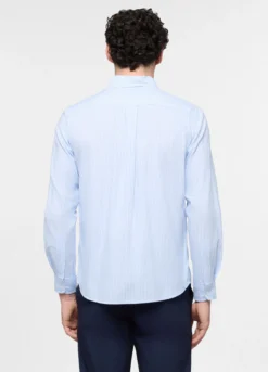 Camicia regular fit a righe uomo