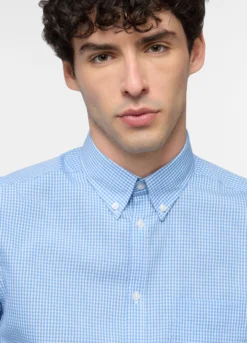Camicia regular fit colletto button down uomo