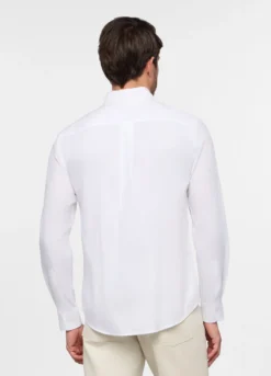 Camicia regular fit colletto button down in cotone uomo