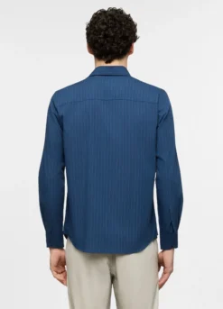 Camicia regular fit con colletto button down uomo