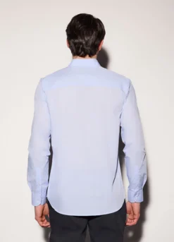 Camicia regular fit con colletto button down uomo
