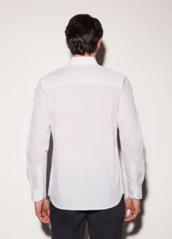 Camicia regular fit con colletto button down uomo