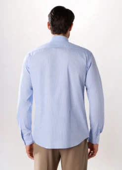 Camicia regular fit con micromotivo uomo