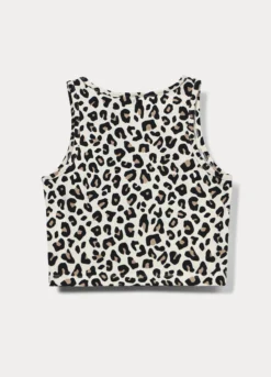 Canotta fitted in jersey stretch ragazza