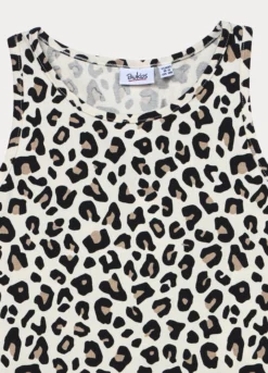 Canotta fitted in jersey stretch ragazza