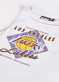 Canotta NBA in costina di cotone stretch ragazza
