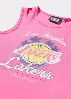 Canotta NBA in cotone stretch ragazza