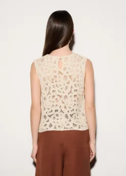 Canotta girocollo fitted stretch donna