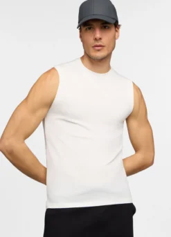 Canotta in cotone e modal stretch uomo