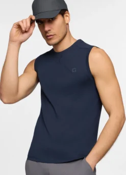 Canotta in cotone e modal stretch uomo