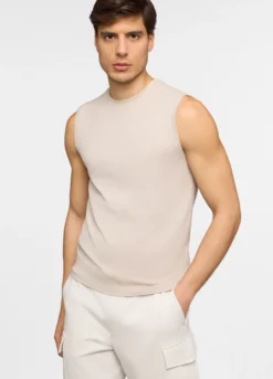 Canotta in cotone e modal stretch uomo
