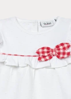 Canotta in jersey di cotone stretch bimba