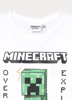 Canotta Minecraft in jersey di puro cotone bambino
