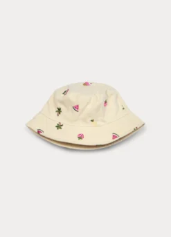 Cappello alla pescatora in twill di puro cotone