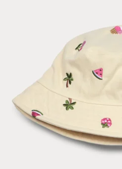 Cappello alla pescatora in twill di puro cotone