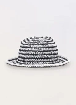 Cappello a righe donna