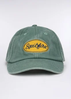 Cappello baseball effetto denim con toppa uomo