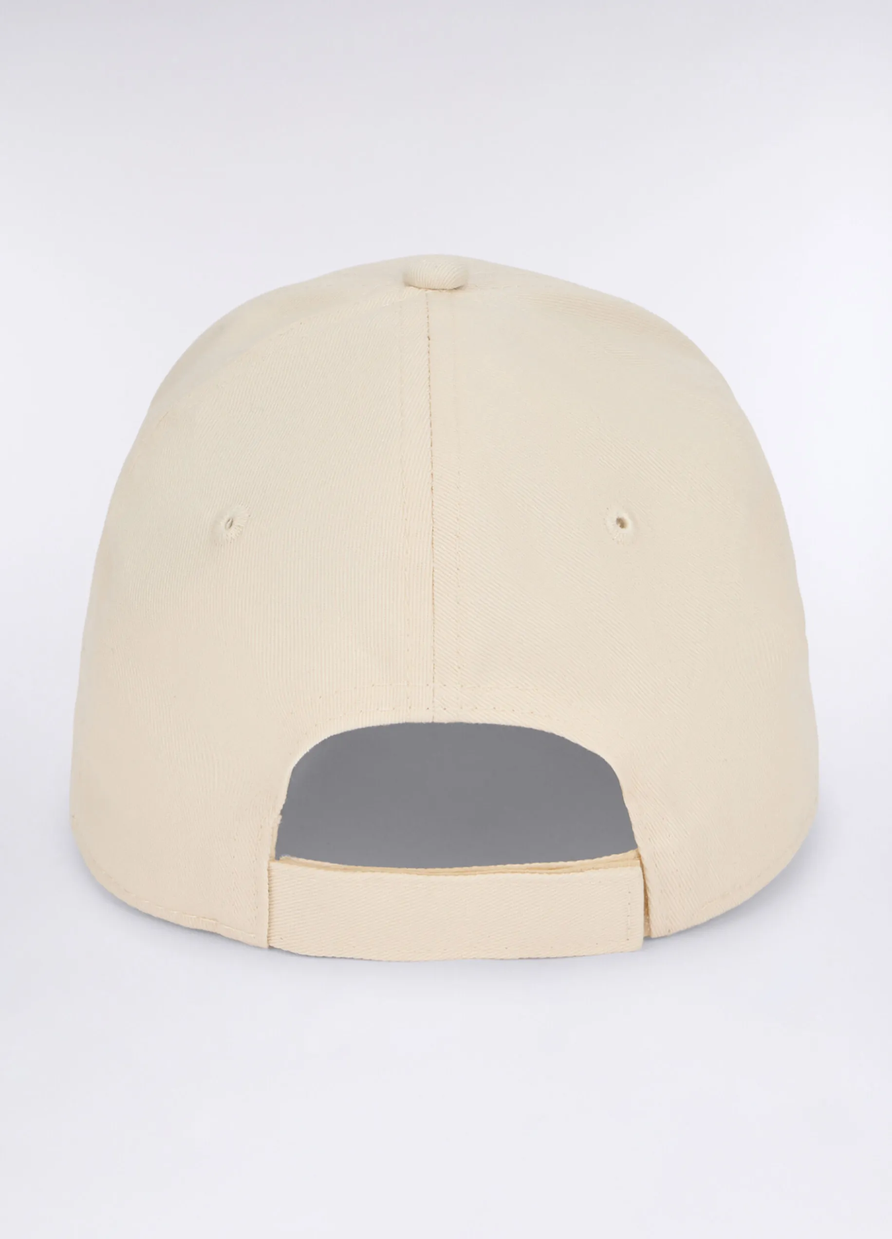 Cappello baseball in twill di cotone uomo