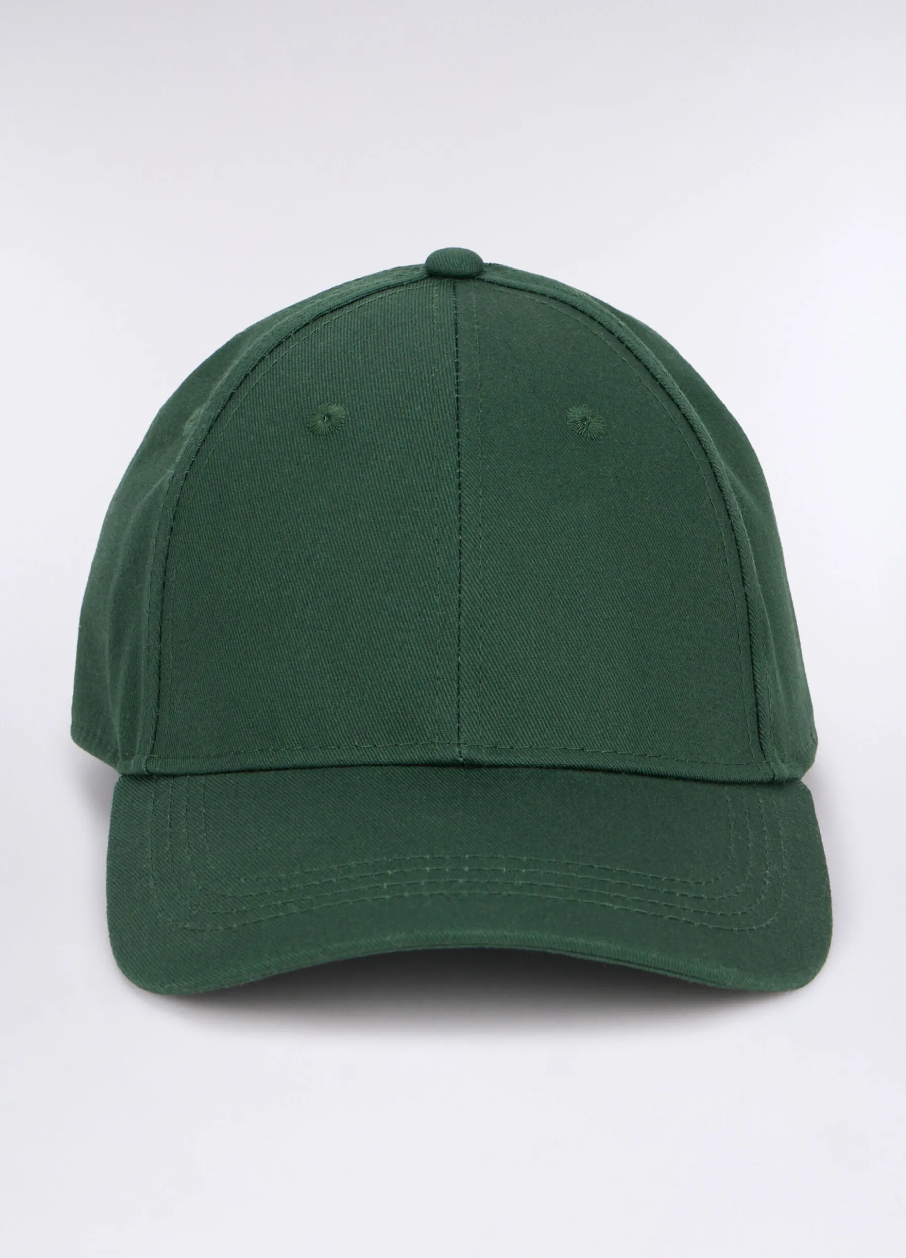 Cappello baseball in twill di cotone uomo