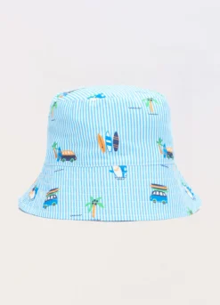 Cappello pescatore in puro cotone neonato