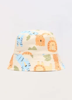 Cappello pescatore in puro cotone neonato