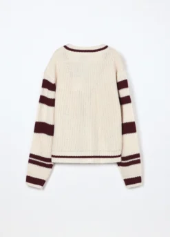 Cardigan jacquard ragazza