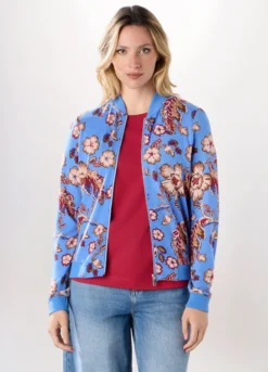 Cardigan con zip donna