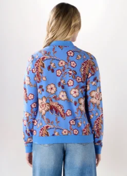 Cardigan con zip donna