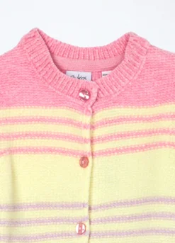 Cardigan in ciniglia neonata