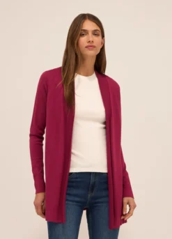 Cardigan in misto viscosa donna
