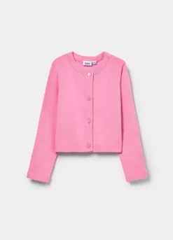 Cardigan in puro cotone bambina