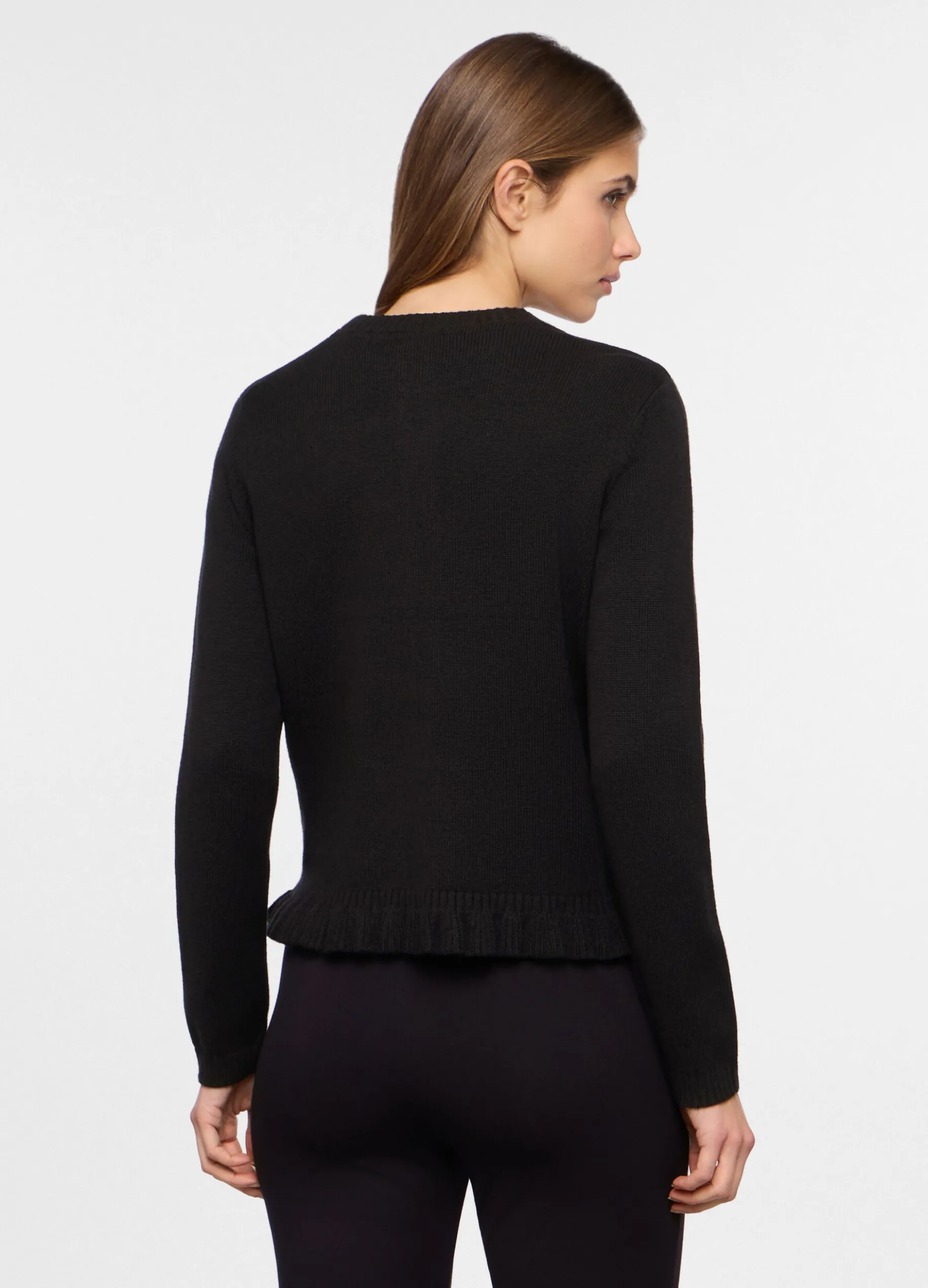 Cardigan misto cotone donna