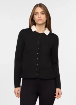 Cardigan misto cotone donna
