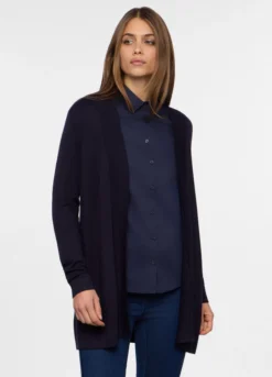 Cardigan misto viscosa donna