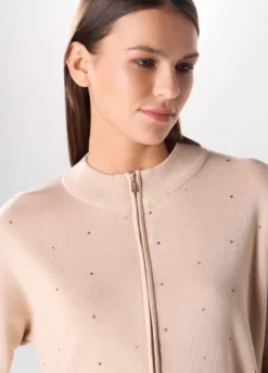 Cardigan misto viscosa donna