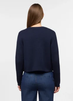 Cardigan mono bottone donna
