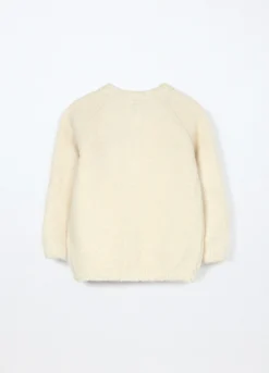 Cardigan tricot con maniche raglan neonata