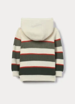 Cardigan tricot in puro cotone neonato