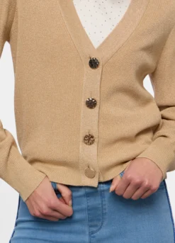 Cardigan tricot misto viscosa donna