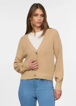Cardigan tricot misto viscosa donna