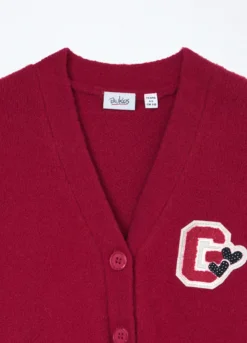 Cardigan tricot misto viscosa bambina