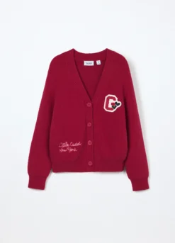 Cardigan tricot misto viscosa bambina