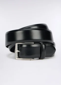Cintura in pelle liscia uomo