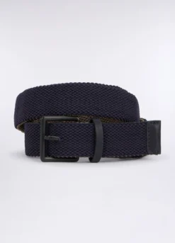 Cintura intrecciata reversibile uomo