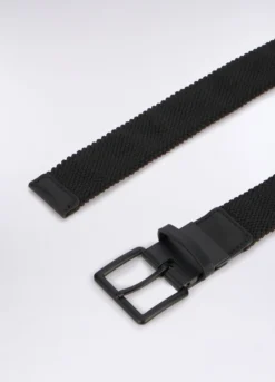 Cintura intrecciata reversibile uomo